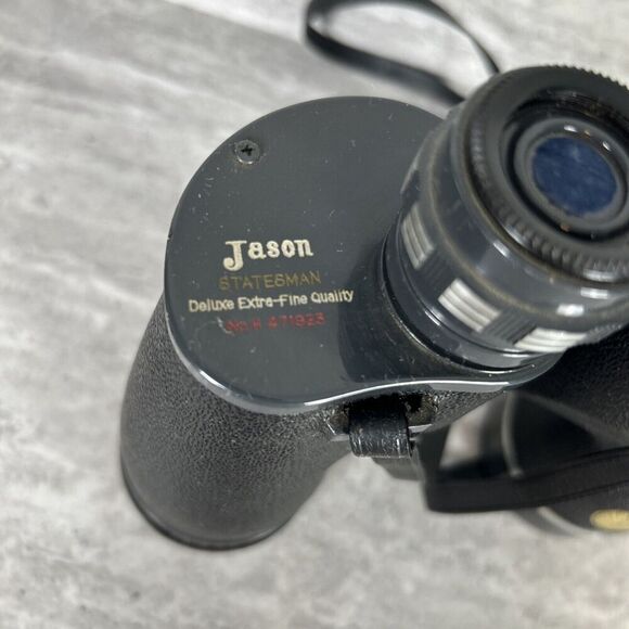 Jason Statesman 7X50 Fully Coated Binoculars 420ft at 1000 No. H 471923‎ - Picture 6 of 8
